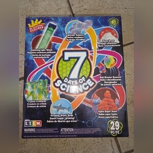 7 Days Of Science, Experiments You Young People, STEM Toy, Kit